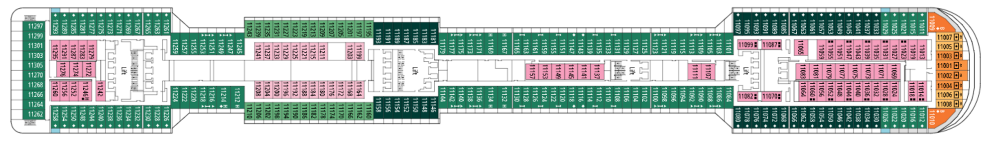 Deck 11 - Giada plan